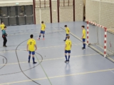 Zaalvoetbal S.K.N.W.K. JO15-1 en JO15-2 in Laco Sportcentrum te Zierikzee (29-12-2023) (1/75)